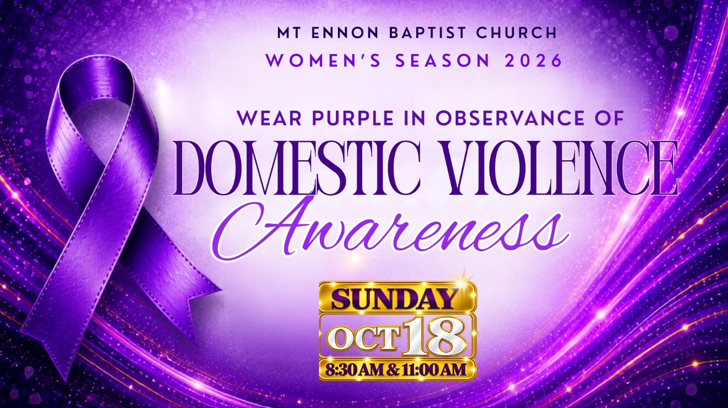 Domestic Violence Awareness Sunday